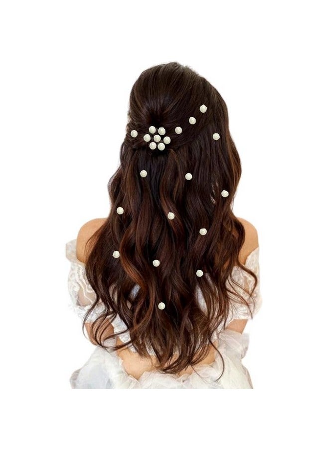 Ansh Pearl Glow Hair Stickers: Effortless, Clip-Free Styling. Transform your hair with luminous pearl beads-36 stickers per pack for endless DIY hair styling_2807_Silver - Image 3