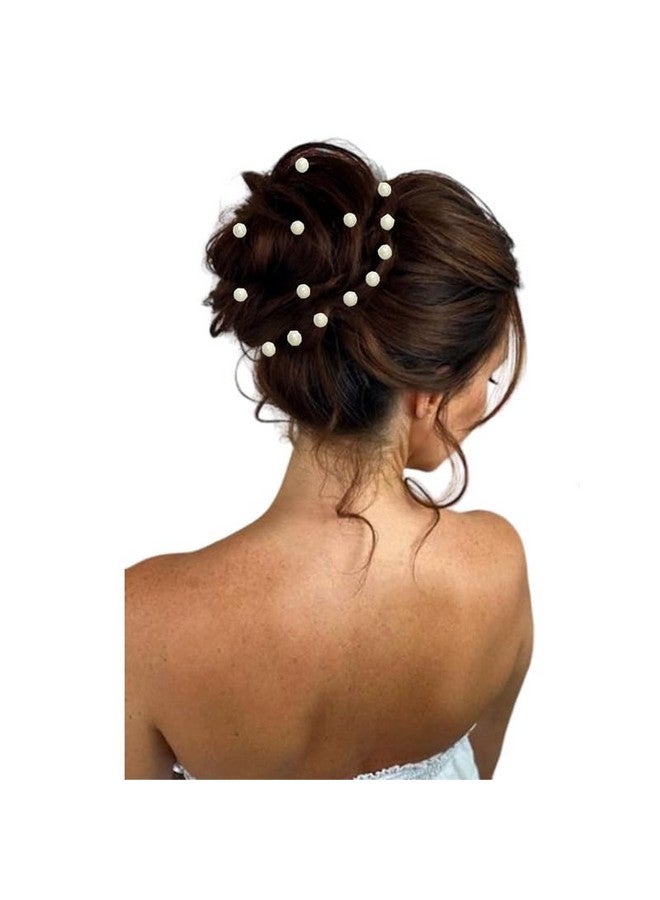 Ansh Pearl Glow Hair Stickers: Effortless, Clip-Free Styling. Transform your hair with luminous pearl beads-36 stickers per pack for endless DIY hair styling_2807_Silver - Image 2