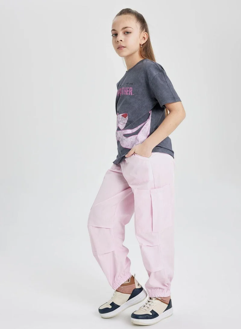 DeFacto  Girl Parachute Cargo Cotton Trousers  | Best Price UAE