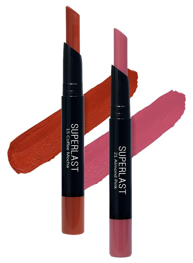 ME-ON Superlast Lipstick (15,21) Matte Finish - Image 2