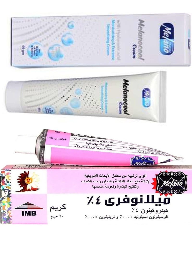 Melano Pharma Melanofree 4% Cream 20 g And Melanocool Cream 60 g - Image 1