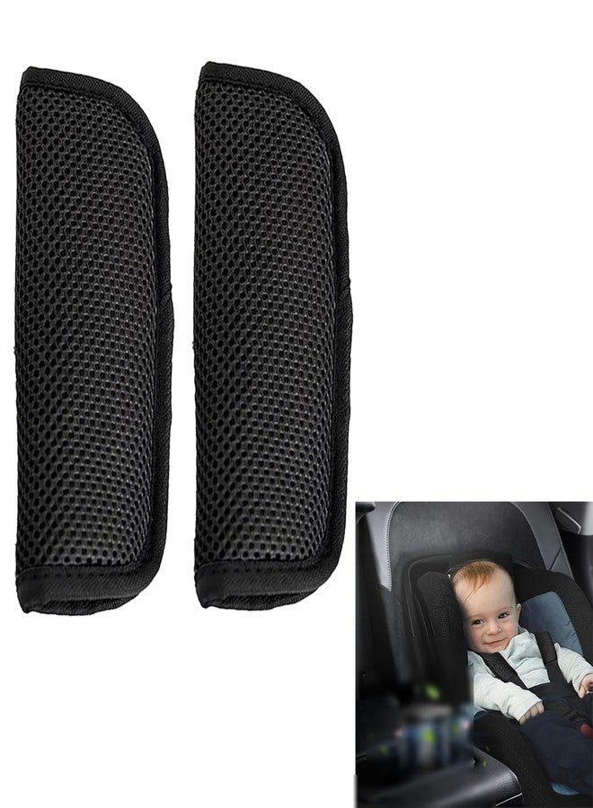 Anglepingping 2 Pack Car Seat Strap Covers,Seat Neck Strap Covers for Car,Universal Seat Belt Covers,Car Seat Straps Shoulder Pads for Baby Kids - Image 1