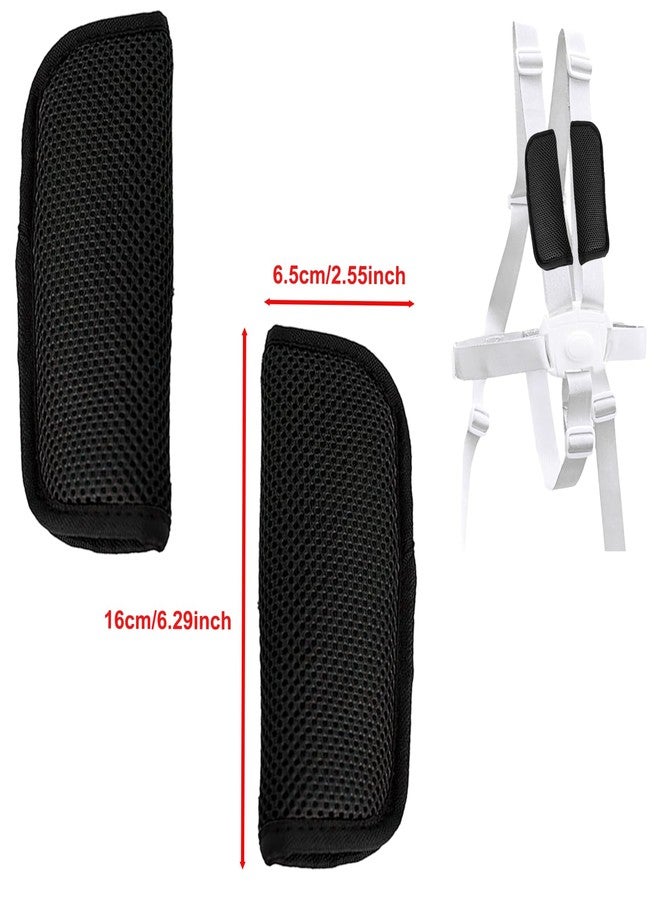 Anglepingping 2 Pack Car Seat Strap Covers,Seat Neck Strap Covers for Car,Universal Seat Belt Covers,Car Seat Straps Shoulder Pads for Baby Kids - Image 2
