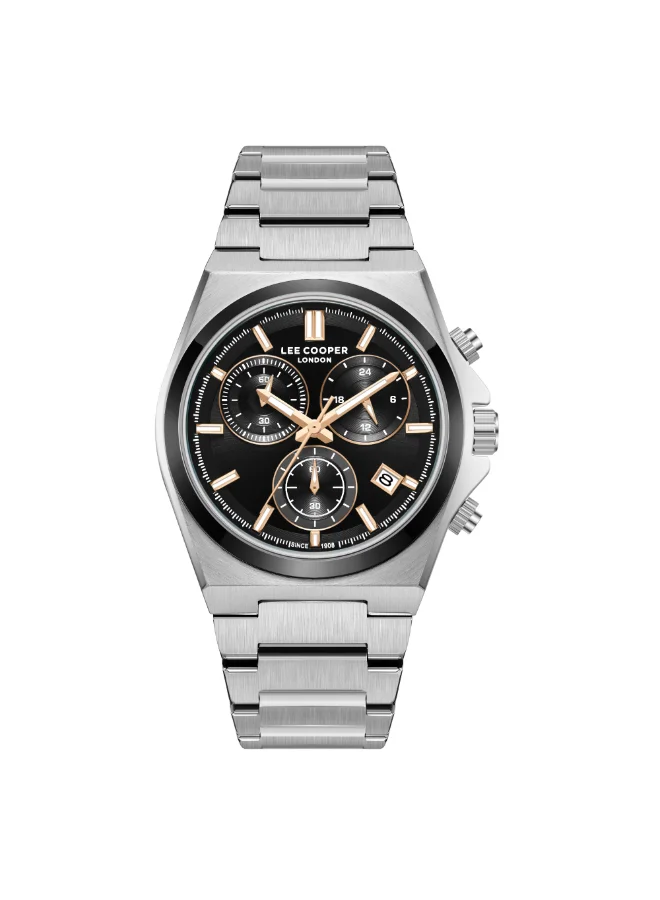 Lee Cooper Men's Metal Multi Function Watch LC08188.650 - 41 mm
