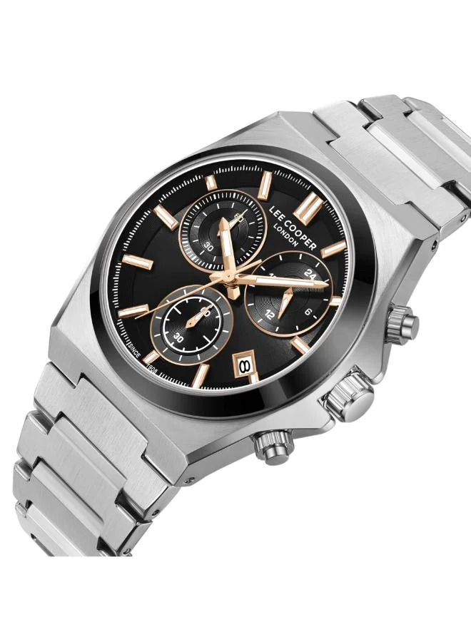 Lee Cooper Men's Metal Multi Function Watch LC08188.650 - 41 mm