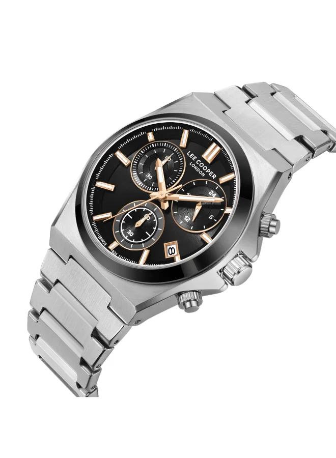 Lee Cooper Men's Metal Multi Function Watch LC08188.650 - 41 mm