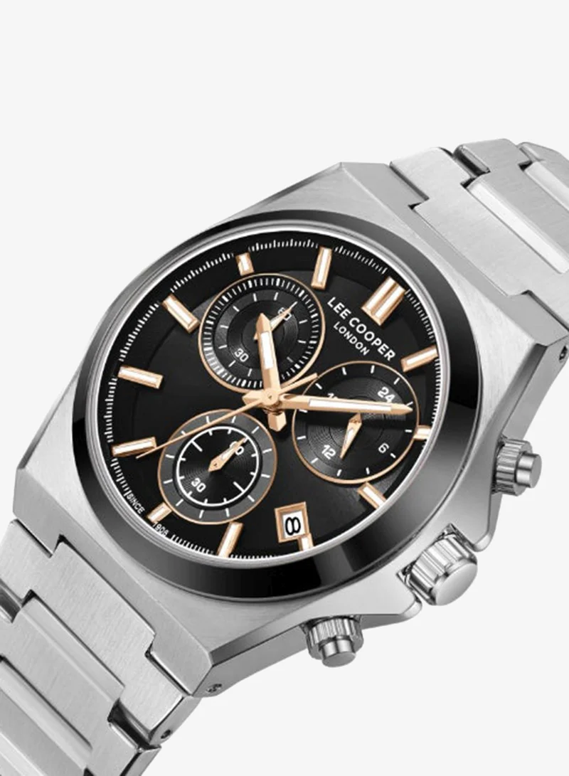 Lee Cooper Men's Metal Multi Function Watch LC08188.650 - 41 mm