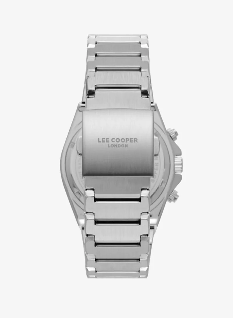 Lee Cooper black Men's Metal Multi Function Watch LC08188.650 - 41 mm for Men | Best Price UAE