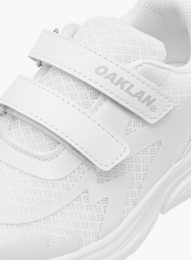 Oaklan by Shoexpress Girls Panelled Sports Shoes with Hook and Loop Closure  - Image 4