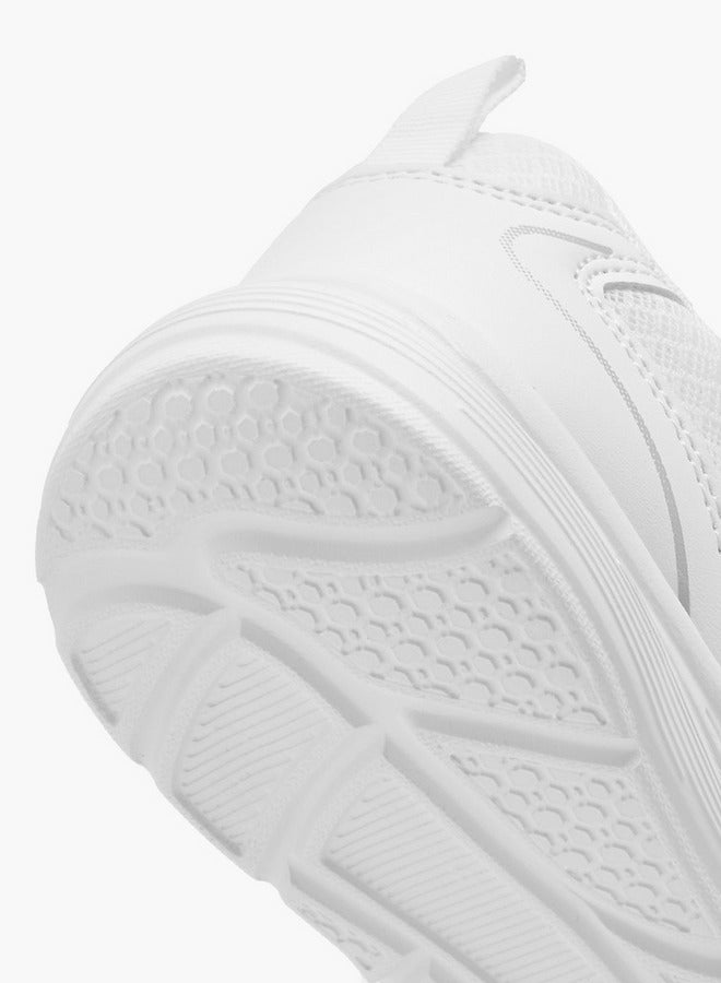 Oaklan by Shoexpress Girls Panelled Sports Shoes with Hook and Loop Closure  - Image 5