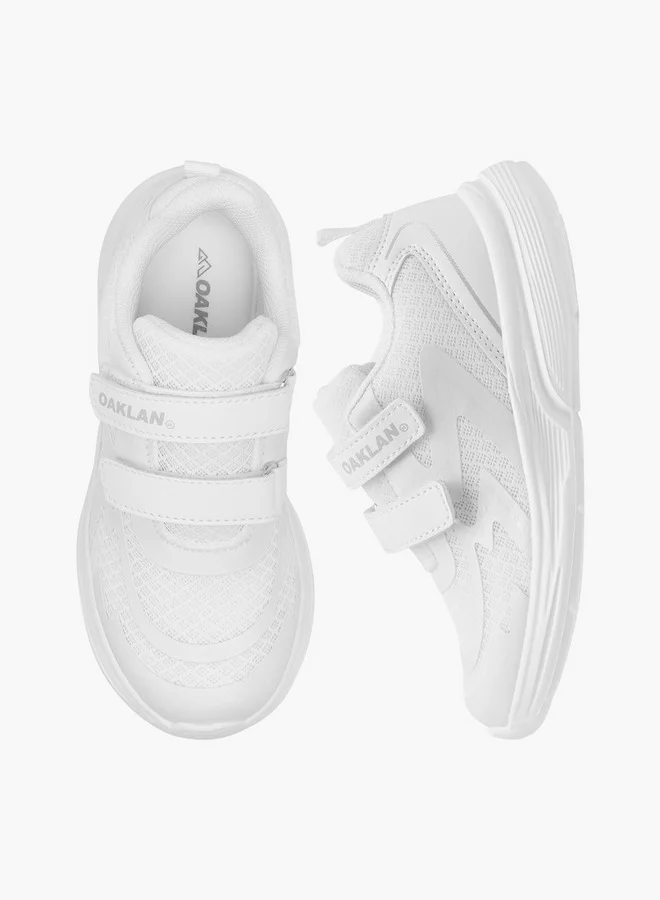 شو اكسبرس Girls Panelled Sports Shoes with Hook and Loop Closure