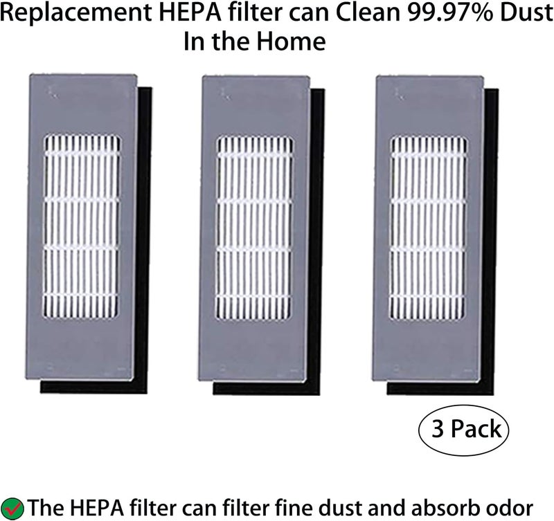 YERXPAFT قطع قماش الممسحة البديلة لسلسلة Ecovacs Deebot OZMO T8 N8 T9 N10 (19 قطعة بديلة) - Image 5