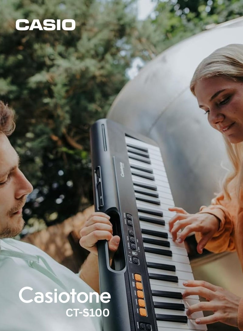 Casio Casiotone Keyboards, Beginner, 122 Tones 61 Rhythms 61 keys CT-S100C2 - Image 4