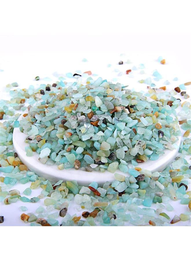 Gemstones Colorful 3-5MM 20G 50G 100G Mixed Natural Gravel Chip Beads Irregular Energy Gem Stone Beads for Fish Tank Bonsai Decoration (Color : Shell Beads, Item Diameter : 100G)  - Image 3