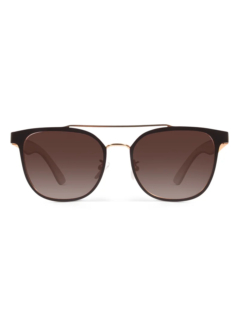 Woggles Coco Polarized Square Wooden Sunglasses |Men & Women|100% UV Protection