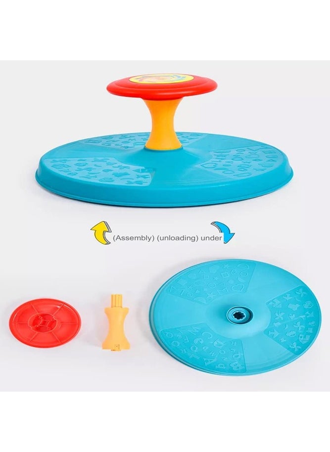 BELLSBERRY - Sit And Spin Toy Classic Spinning Activity Toddlers - Rotating Circle with Vestibular Balance Exercise for kids - Image 1