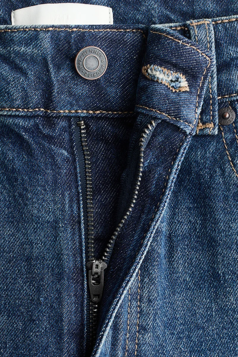 H&M  Slim Mom High Ankle Jeans for Women | Best Price UAE