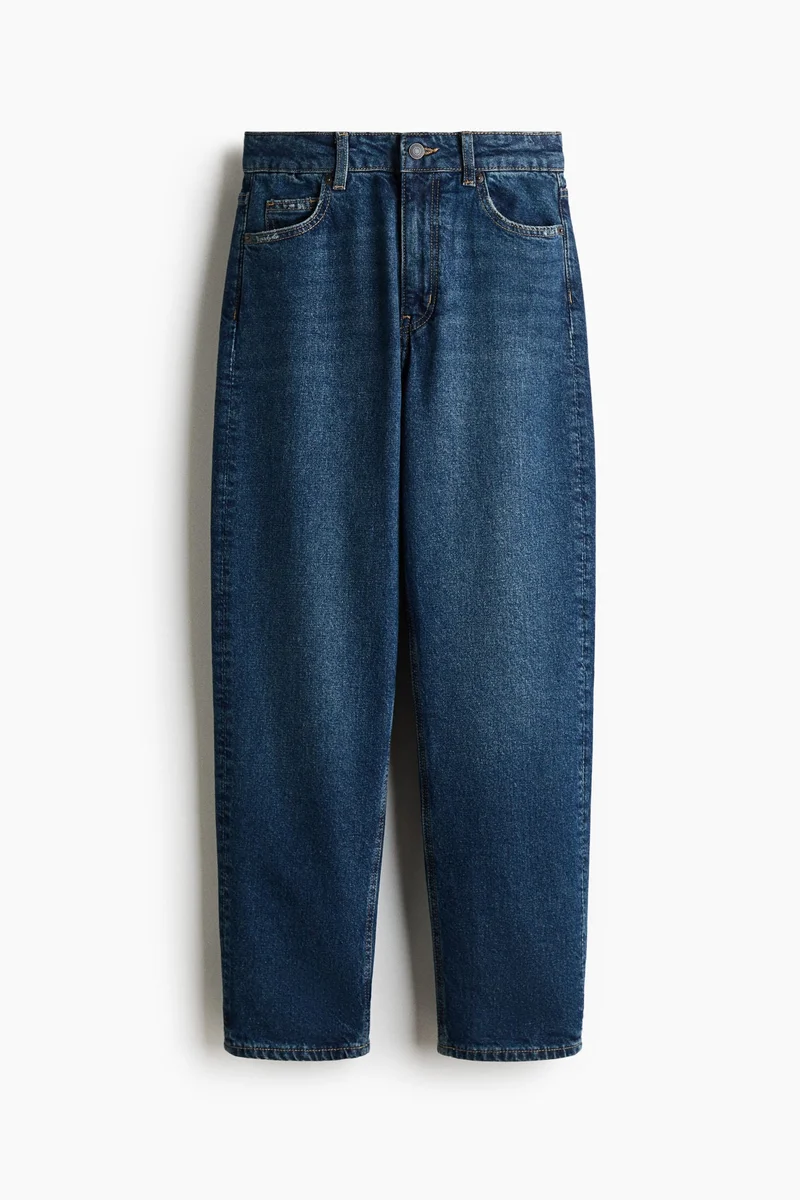 H&M  Slim Mom High Ankle Jeans for Women | Best Price UAE