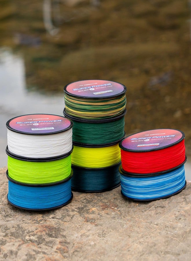 KastKing Superpower Silky8 Braided Fishing Line, Red, 8 Strand, 8LB, 150Yds - Image 5