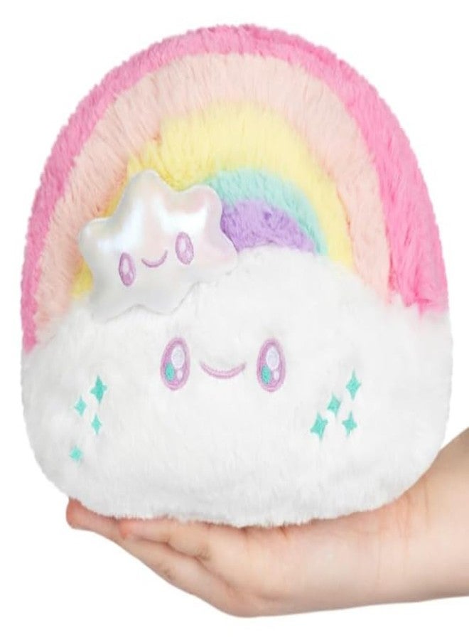 Squishable - Party Snackers Pastel Rainbow - Celestial Collection - 7.5 in - Soft Toy Collectible Stuffed Animal - Beans - Image 1