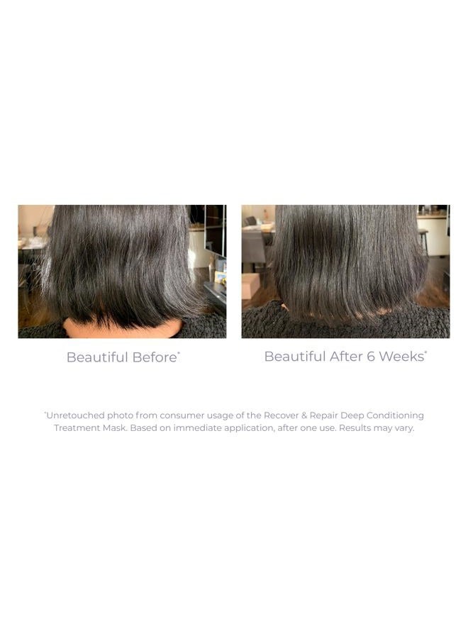 derma-e DERMA E Recover & Repair Deep Conditioning Treatment Mask - Argan Oil Hydrating Hair Mask Restores Dry, Damaged, Color Treated or Frizzy Hair, 5 Oz - Image 2