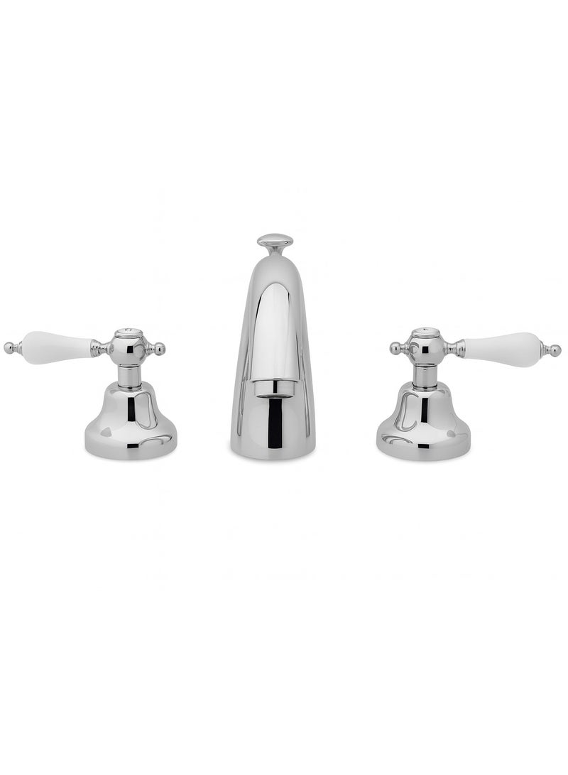 جي أس خلاط مغسلة 3 خرم كروم زهبى 1735 - Image 2