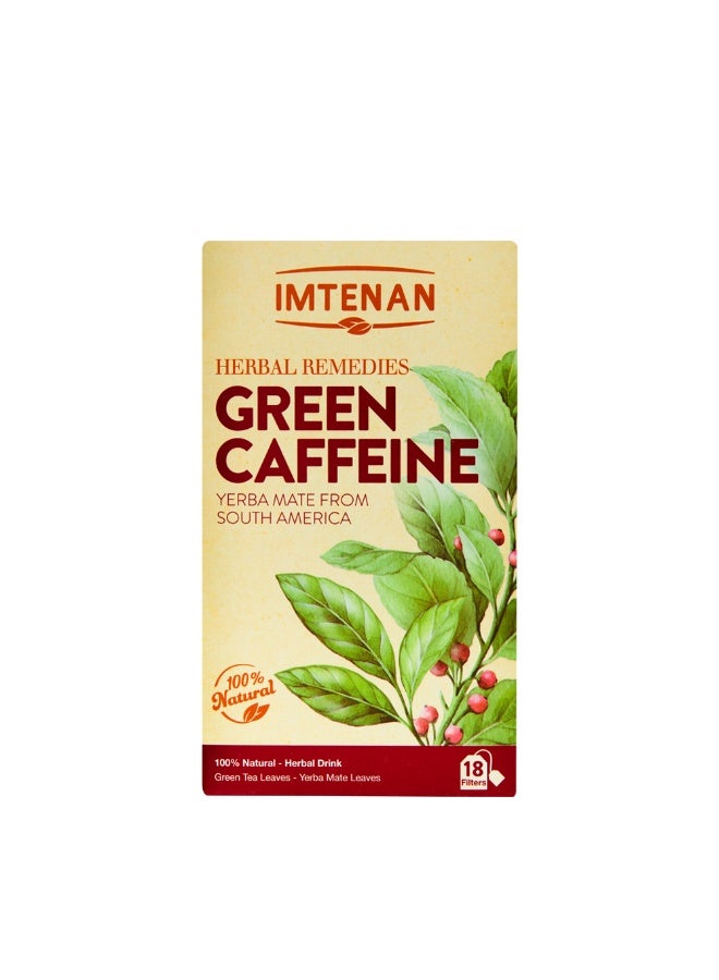امتنان شاى أعشاب الكافيين الأخضر 18 فلتر - Image 2
