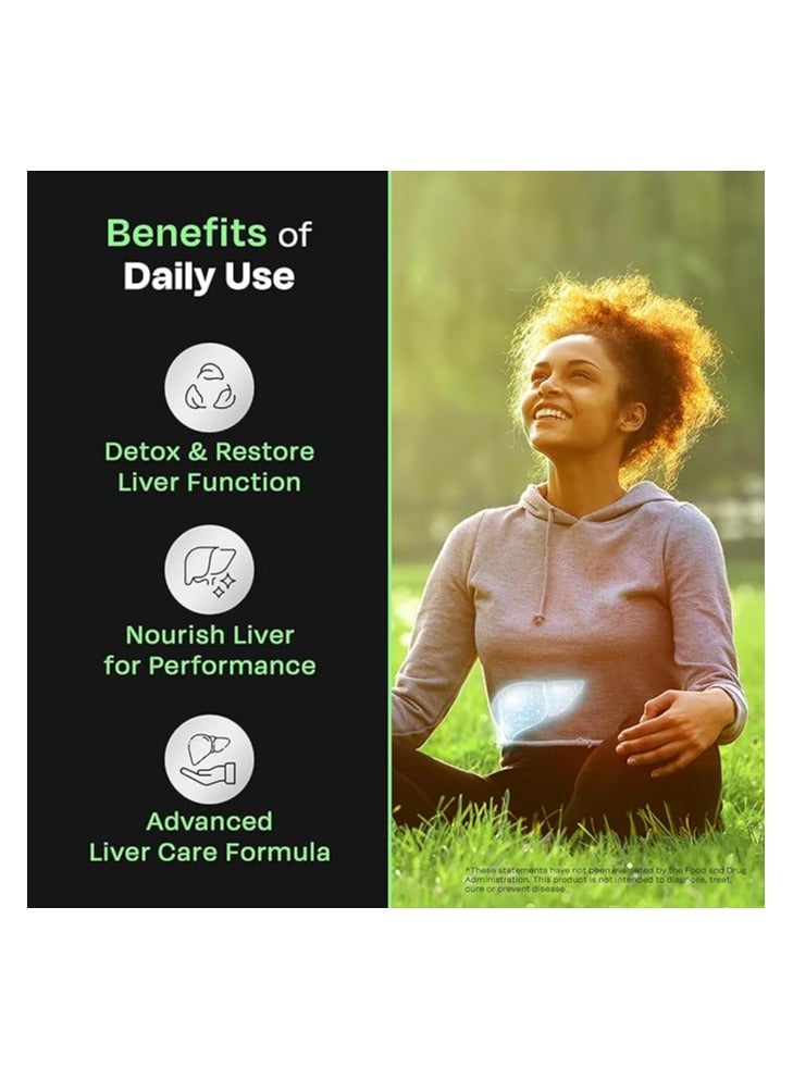 Auric Liver Detox Effervescent | 240 Tablets Fizzy Water with 10 Ayurvedic Herbs | Clinically Researched Therapeutic Ingredients | Drop, Dissolve, Fizz, Drink - Image 4