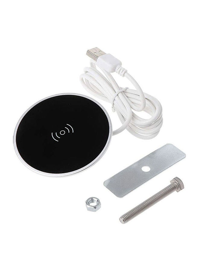 Loquat Desktop Embedded Fast Charging Wireless Charger Pad White - Image 1