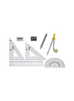 COX Mathematical Sets, 8 Pcs Made in Taiwan, CXMSM-2108  - Image 3