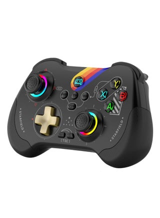 Mobile Gaming Controller for iPad/iPhone/Tablet, Cloud Controller Remote Joystick for iOS/Android, Wireless Switch Controller with Macro Buttons/Hall-Rocker/Hall-Trigger/Dual Vibration (Starry Black) - pzsku/Z136FC044FB01895E5BFFZ/45/_/1732605525/f5bdee31-a09c-4764-b067-cd291087a754