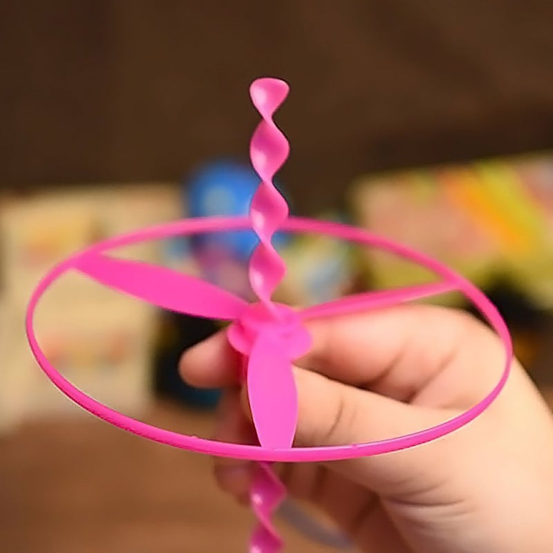 POPLAY 40 Sets Outdoor Toys Flying Discs, Disc Flyer with Launchers for Party Favors, Classroom Prizes, Goodie Bags Stuffers for Kids - Image 5