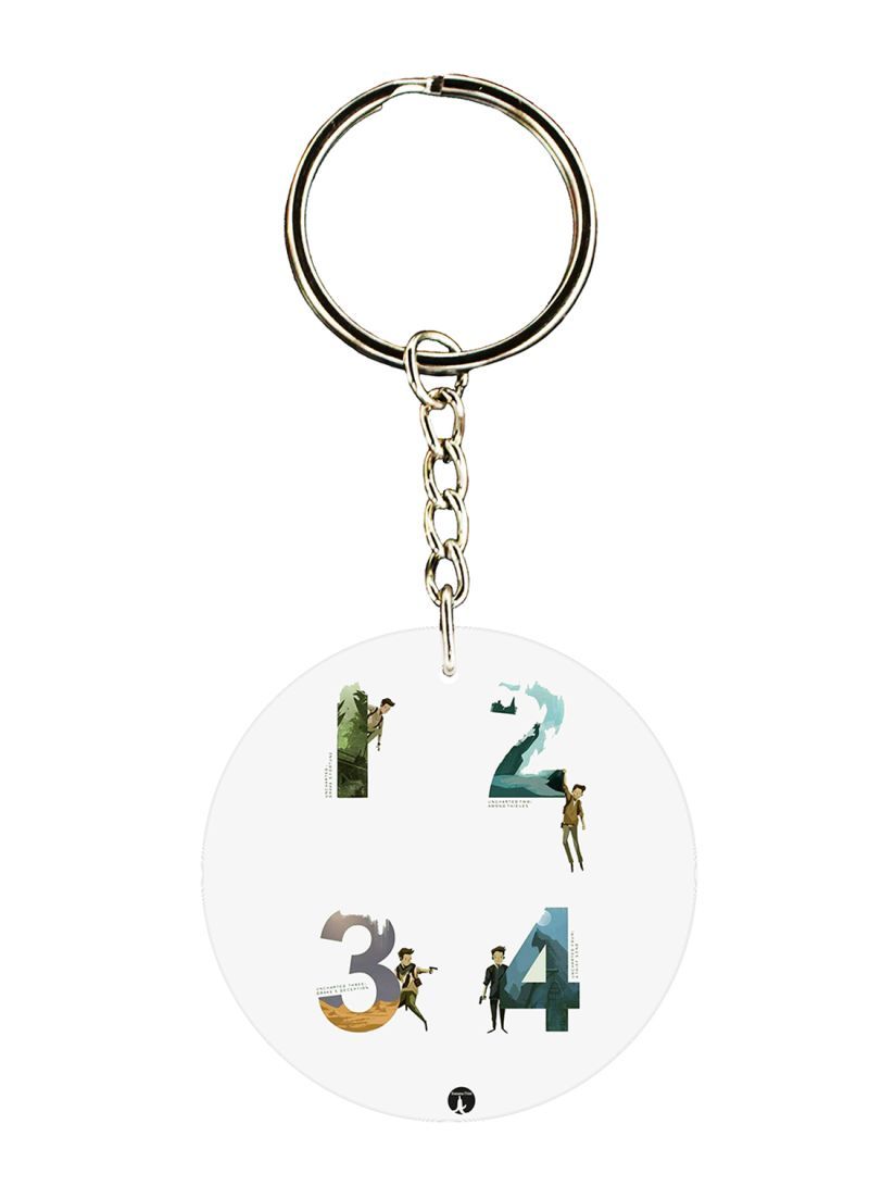 Uncharted Printed Keychain