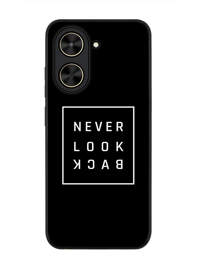 Stylizedd For Xiaomi Poco C71 / Redmi A5 4G Case,Slim fit Camera Protection, Shockproof Thin Phone cover  - Never look back