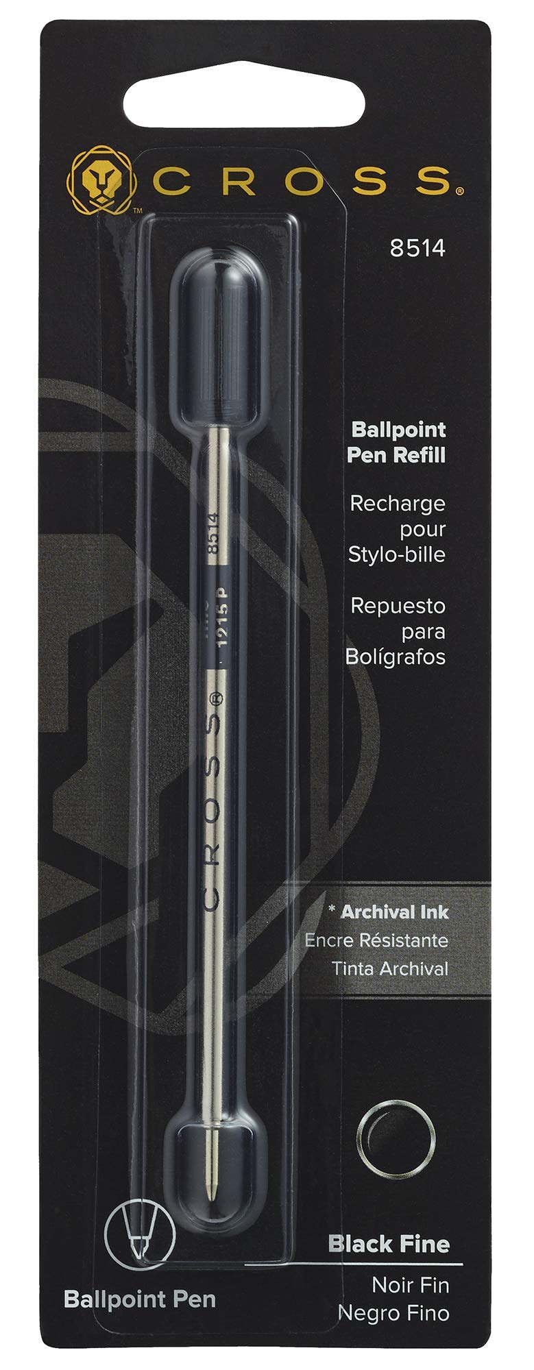 Cross Refill Single Pack Black Ink - Image 2