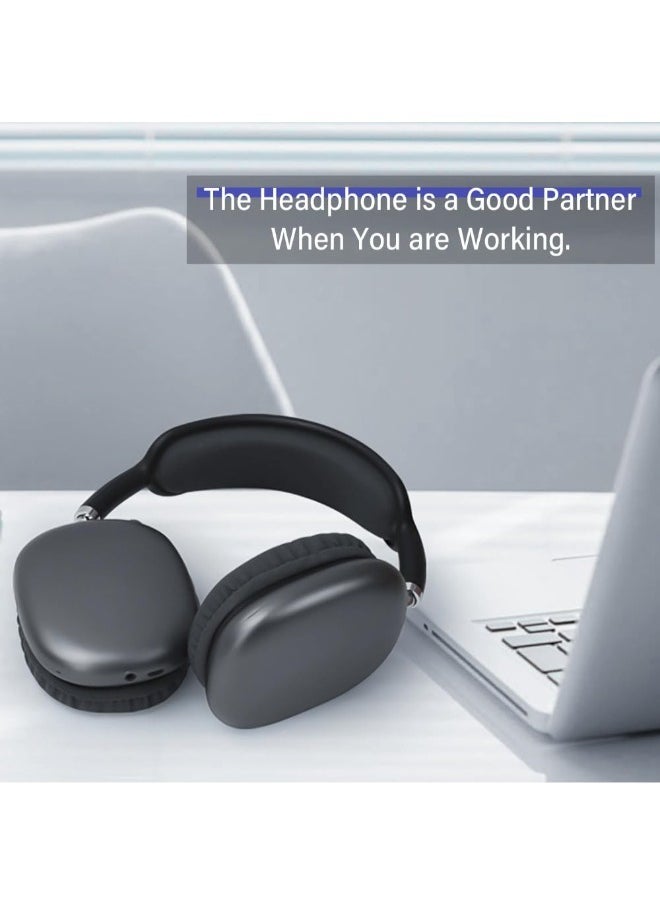 P9 - Wireless Bluetooth Headset P9 – Dark Gray | High-Quality Sound & Comfortable Fit - Image 1