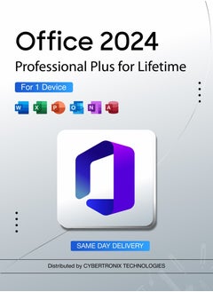 Office Office 2024 Professional Plus - Lifetime Subscription for 1 Device | Digital License | Same Day Delivery 