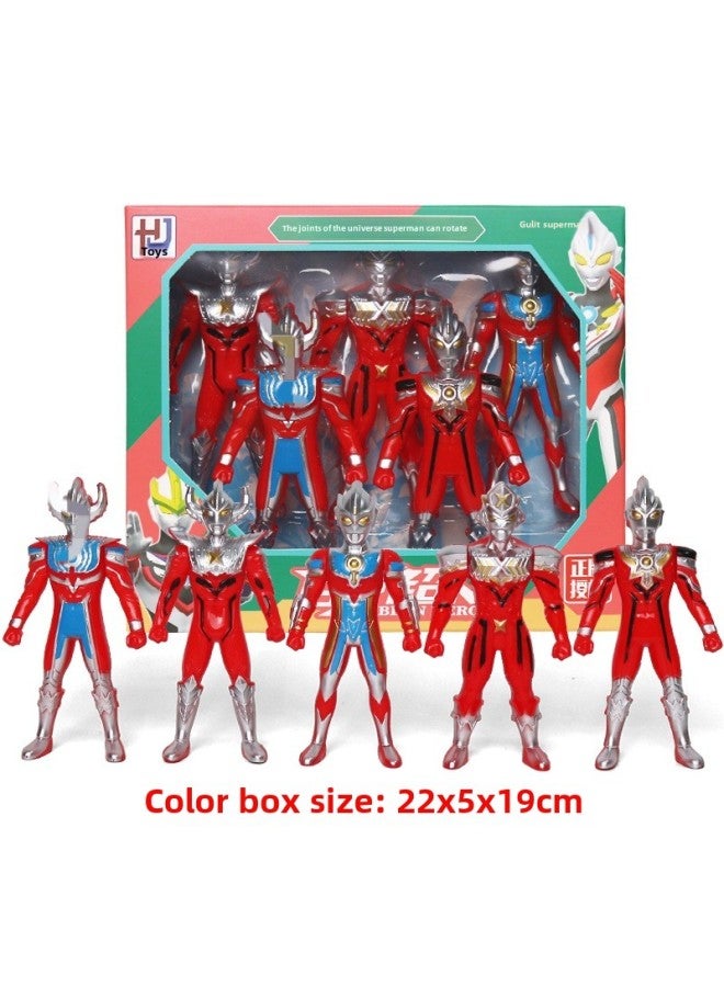 Genuine Licensed Varieties Superman Set Deja Jade Sailor Galaxy Armored Teja Alpha Boy Toy-Color:5 B Set Gift Box  - Image 1