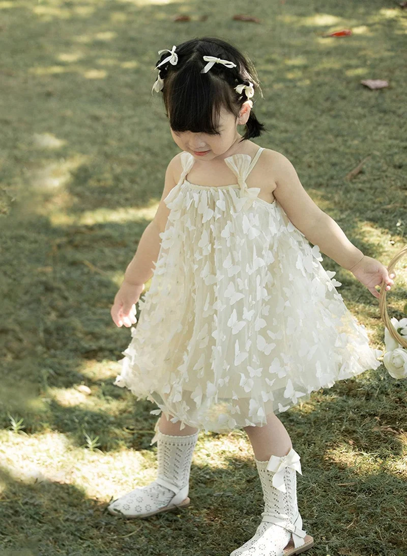 Yoehyaul Butterfly Tulle Dress