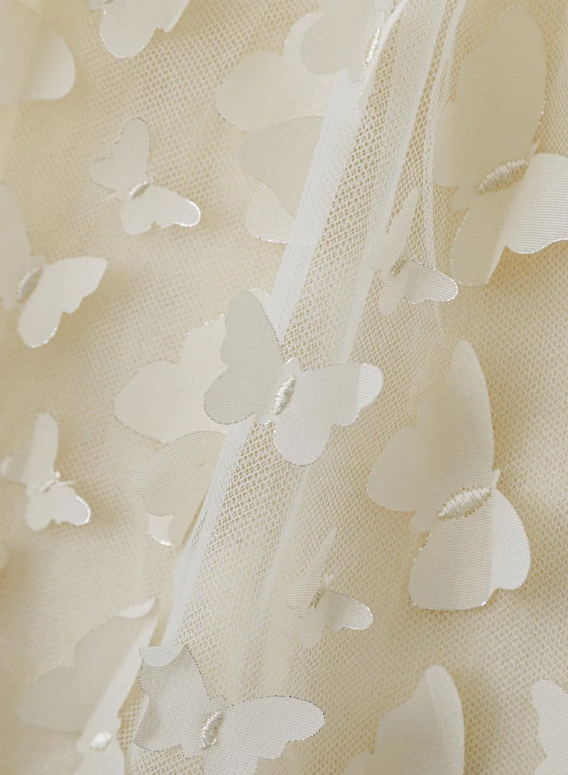 Yoehyaul Butterfly Tulle Dress