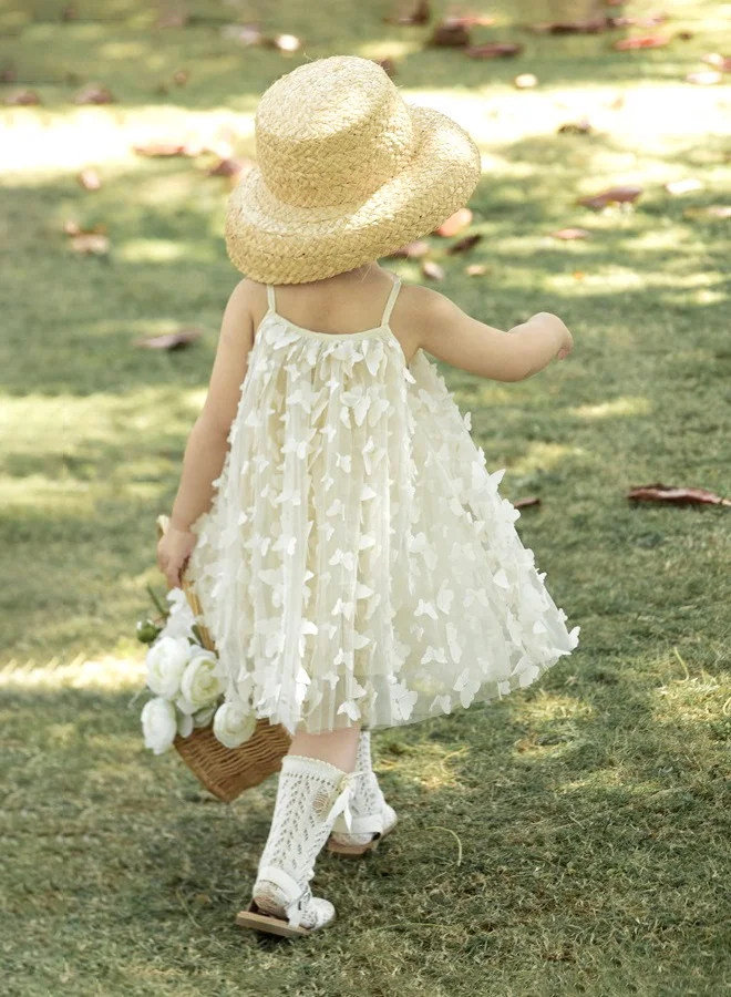 Yoehyaul Butterfly Tulle Dress