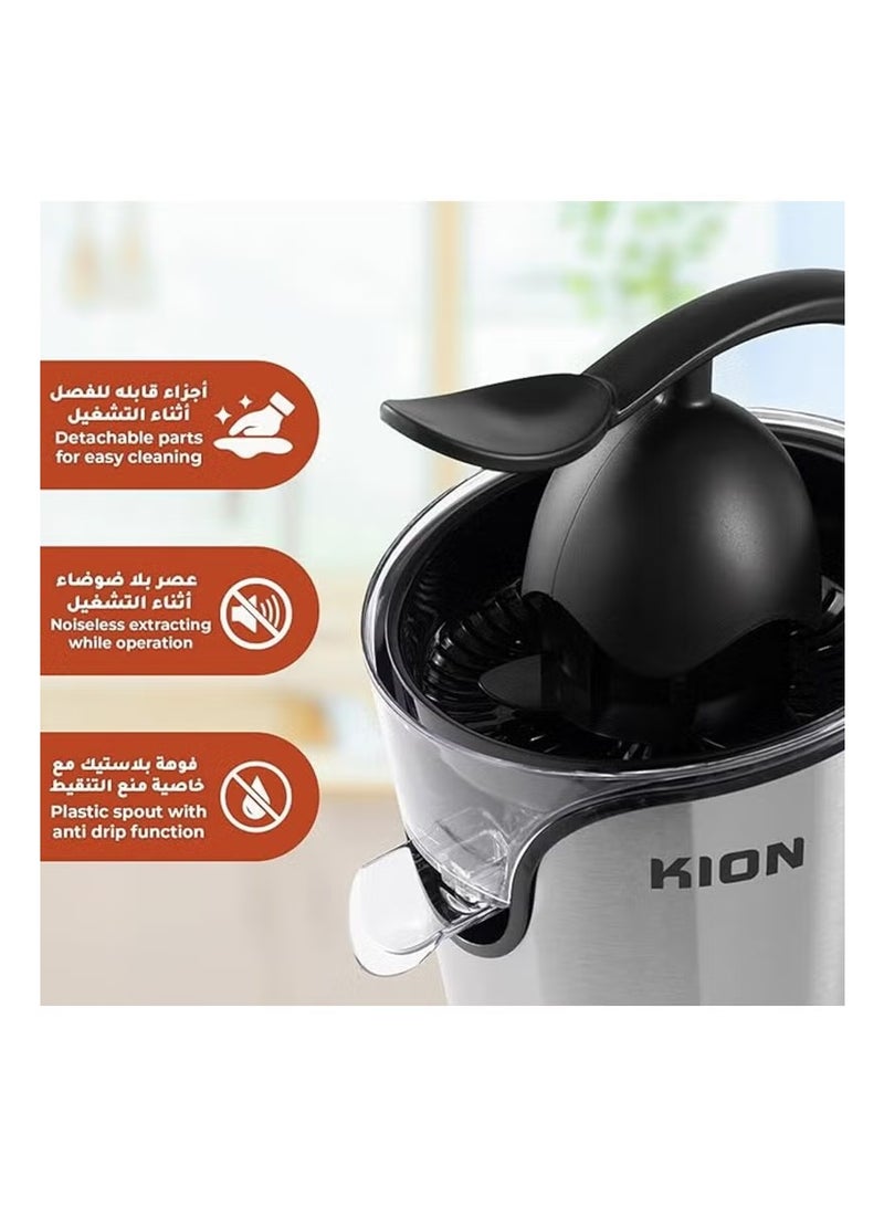 Kiyon Citrus Juicer | Steel | 3 Sizes Of Fruits | 100 W KHD/7009 - Image 3