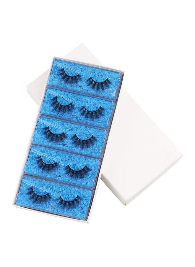 Vayator 10Pairs Wholesale Mink Eyelashes Cruelty Free Handmade 3D Mink Lashes Full Strip Lashes Soft False Eyelashes Makeup Lashes (101) - Image 1