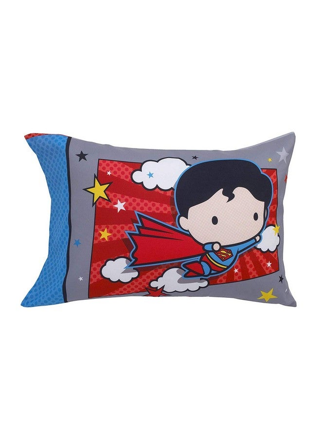 Warner Bros Warner Brothers Justice League 4 Piece Toddler Bedding Set Greyblueredblack - Image 5