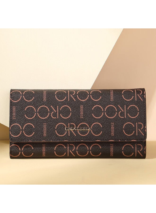 Crocodile Day Letter Print Long Wallet For Women, Multi-card Holder And Bill Case, Birthday Gift For Girlfriend - Image 5