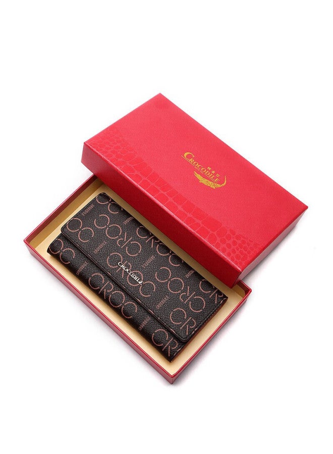 Crocodile Day Letter Print Long Wallet For Women, Multi-card Holder And Bill Case, Birthday Gift For Girlfriend - Image 2
