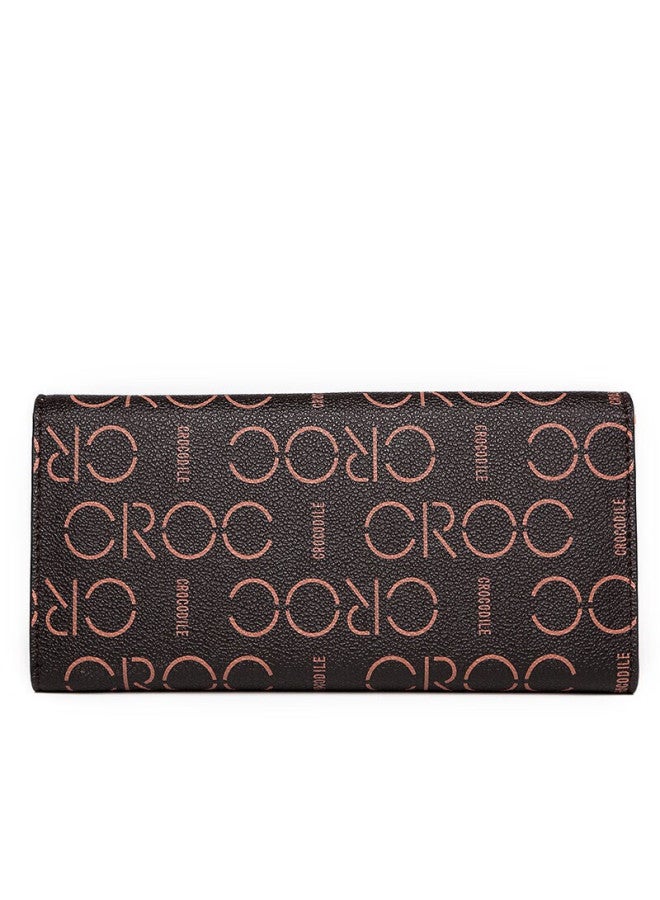 Crocodile Day Letter Print Long Wallet For Women, Multi-card Holder And Bill Case, Birthday Gift For Girlfriend - Image 3