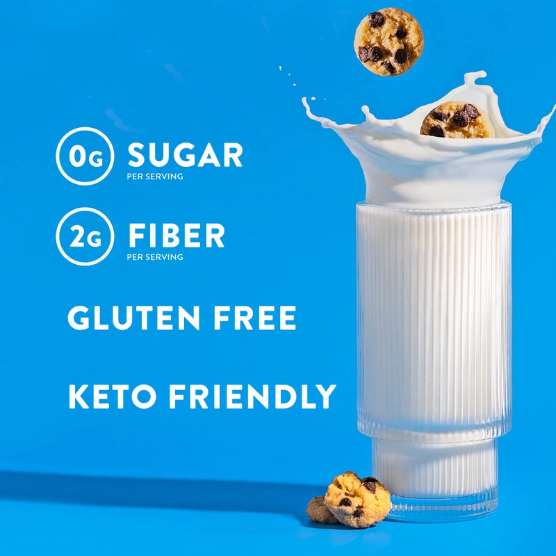 HighKey Keto Chocolate Chip Mini Cookies - Gluten Free Sugar Free Cookies Keto Snack Low Carb Snacks Healthy Protein Diabetic Dessert Food Low Sugar Treat Diet Friendly Sweets 3 Pack + Arcade - Image 3
