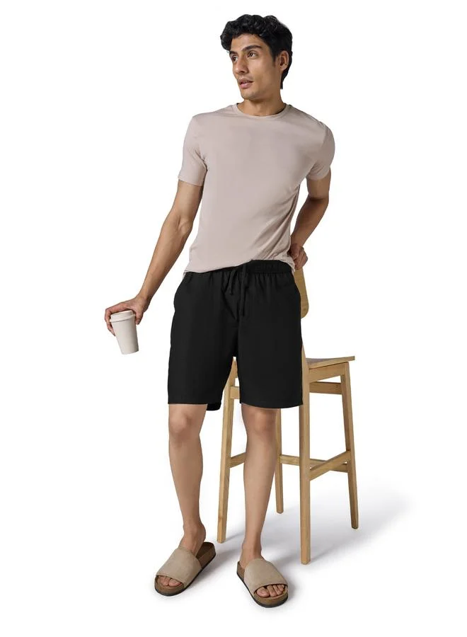 XYXX Men Solid Relaxed Fit with Dual Pockets 100% Cotton