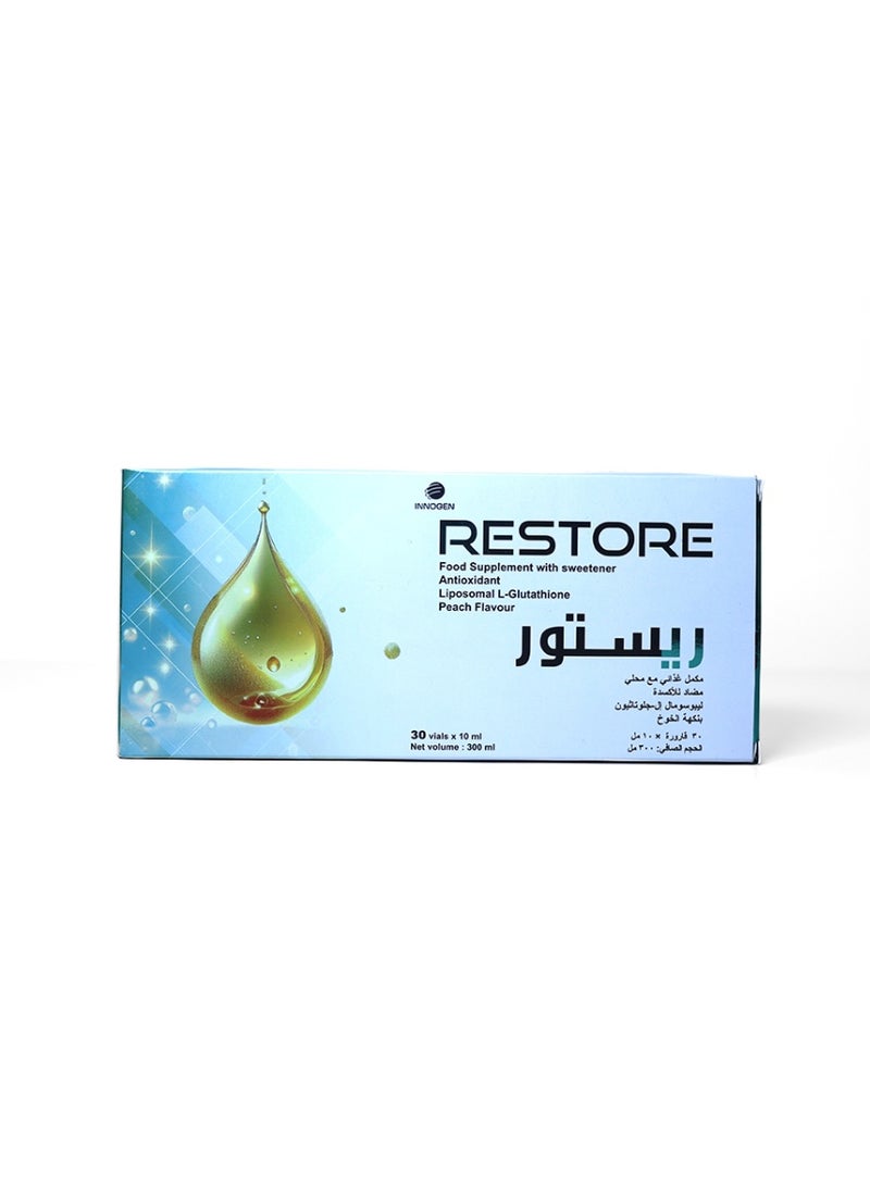 curesupport Restore - Innovative Liposomal Glutathione, Powerful Antioxidant for Skin Lightening, Anti-Aging and Detoxification - Image 1